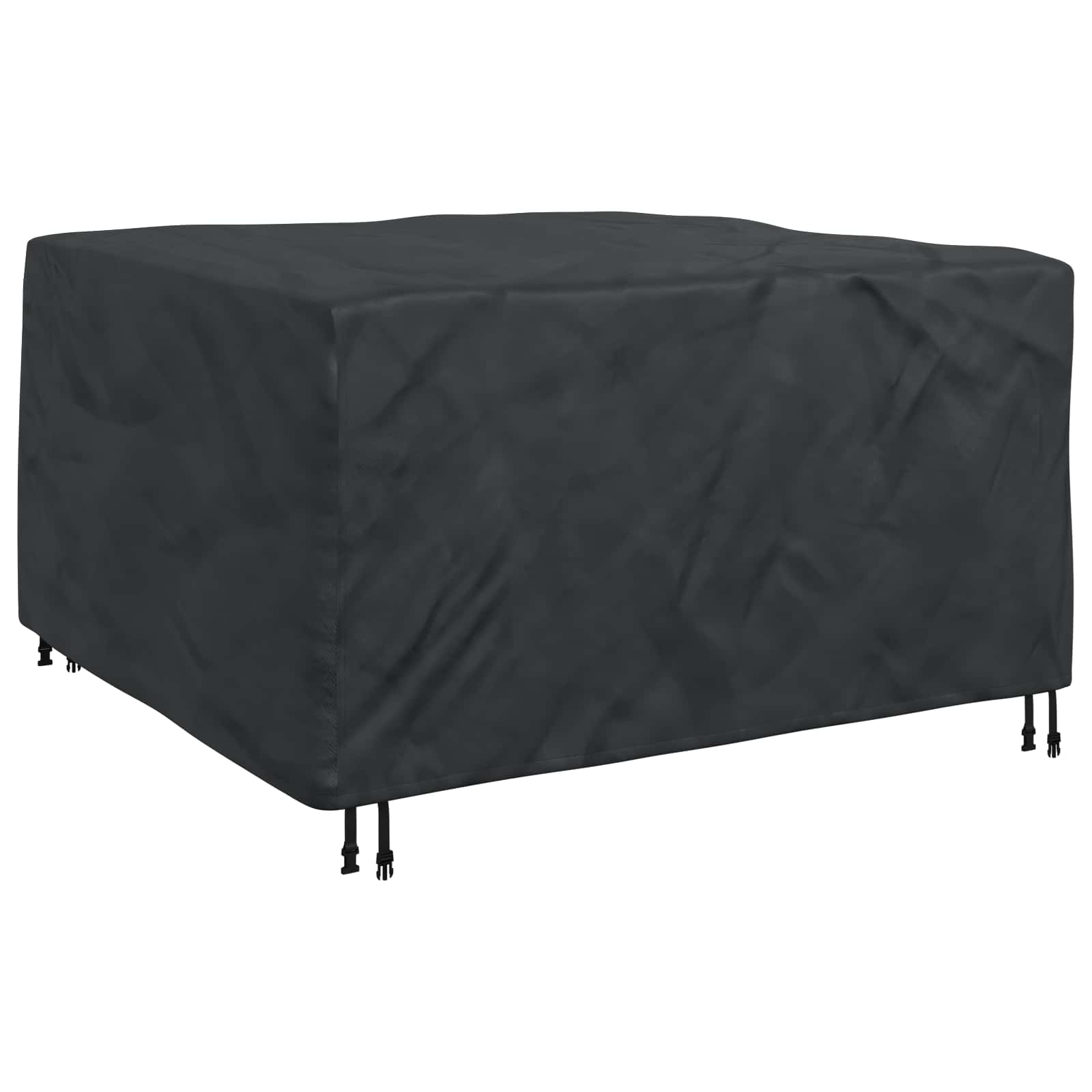 Copertura per mobili da esterno Nero 150 x 150 x 75 cm 420D 4105736