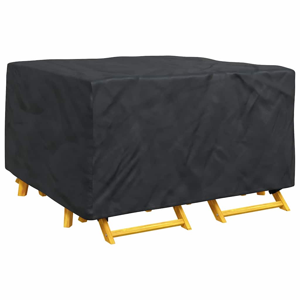 vidaXL Copertura per mobili da esterno Nero 150 x 150 x 75 cm 420D