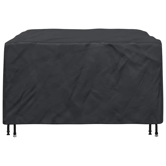vidaXL Copertura per mobili da esterno Nero 150 x 150 x 75 cm 600D