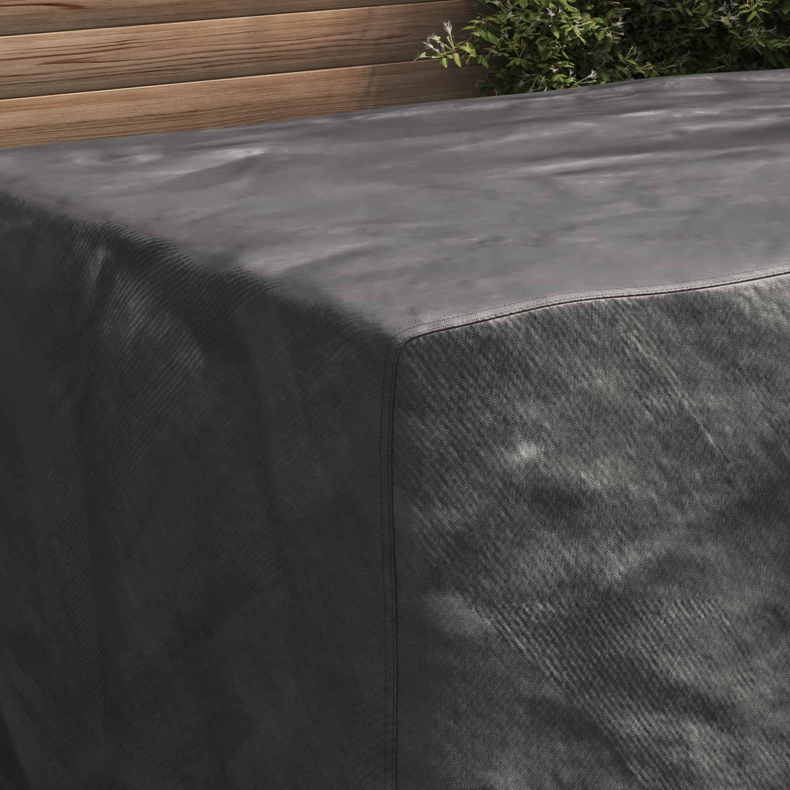 Copertura per mobili da esterno Nero 170 x 100 x 70 cm 600D 4105740