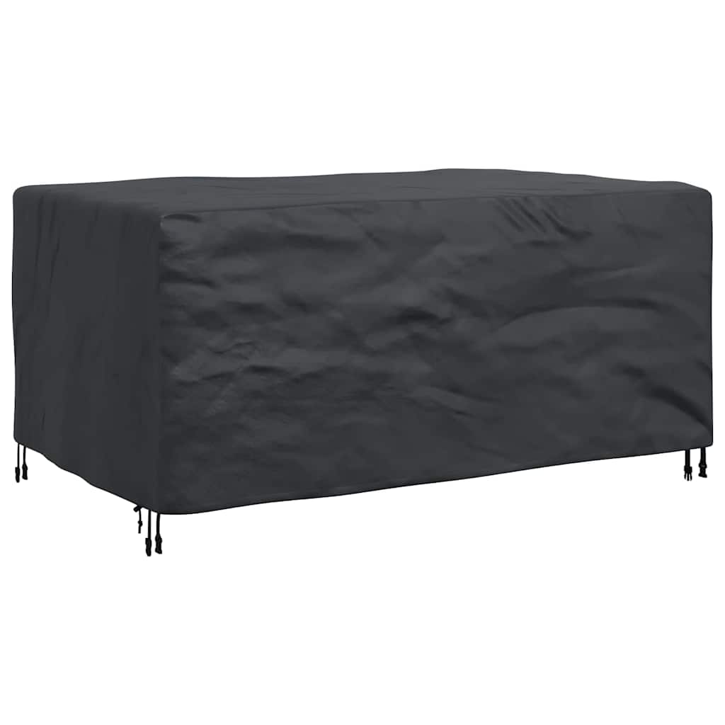 vidaXL Copertura per mobili da esterno Nero 172 x 113 x 73 cm 210D
