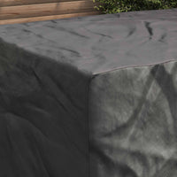 Copertura per mobili da esterno Nero 180 x 120 x 74 cm 600D 4105749