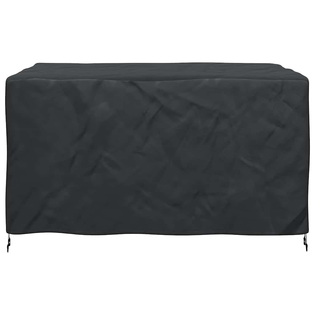 vidaXL Copertura per mobili da esterno Nero 180 x 120 x 74 cm 600D