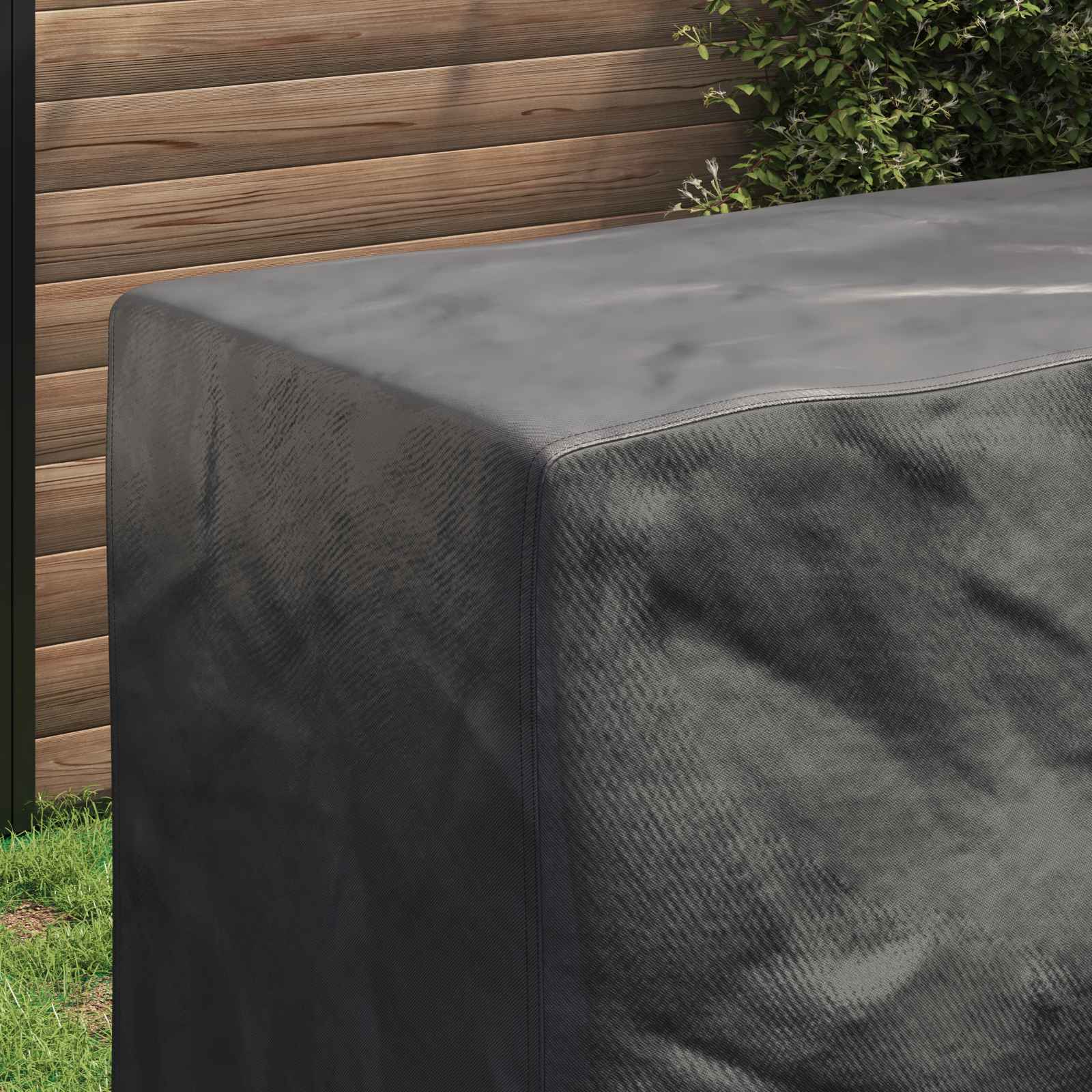 Copertura per mobili da esterno Nero 180 x 70 x 90 cm 210D 4105753