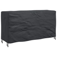 vidaXL Copertura per mobili da esterno Nero 180 x 70 x 90 cm 210D