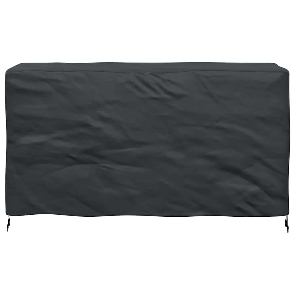 vidaXL Copertura per mobili da esterno Nero 180 x 70 x 90 cm 210D