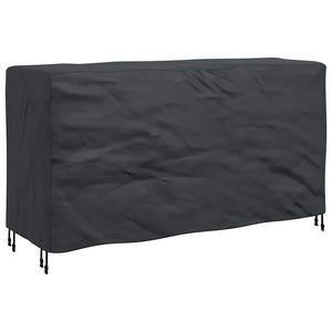 vidaXL Copertura per mobili da esterno Nero 180 x 70 x 90 cm 420D