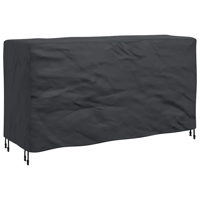 vidaXL Copertura per mobili da esterno Nero 180 x 70 x 90 cm 420D