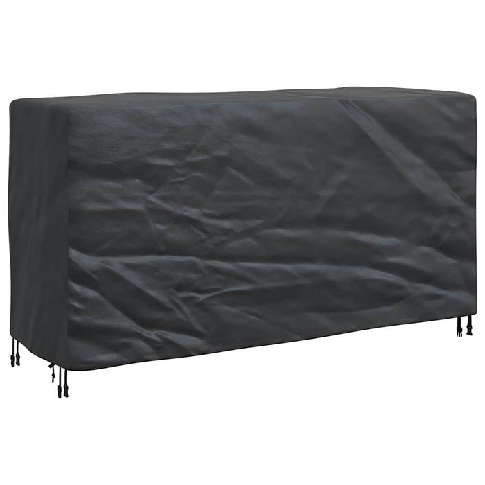 vidaXL Copertura per mobili da esterno Nero 180 x 70 x 90 cm 420D