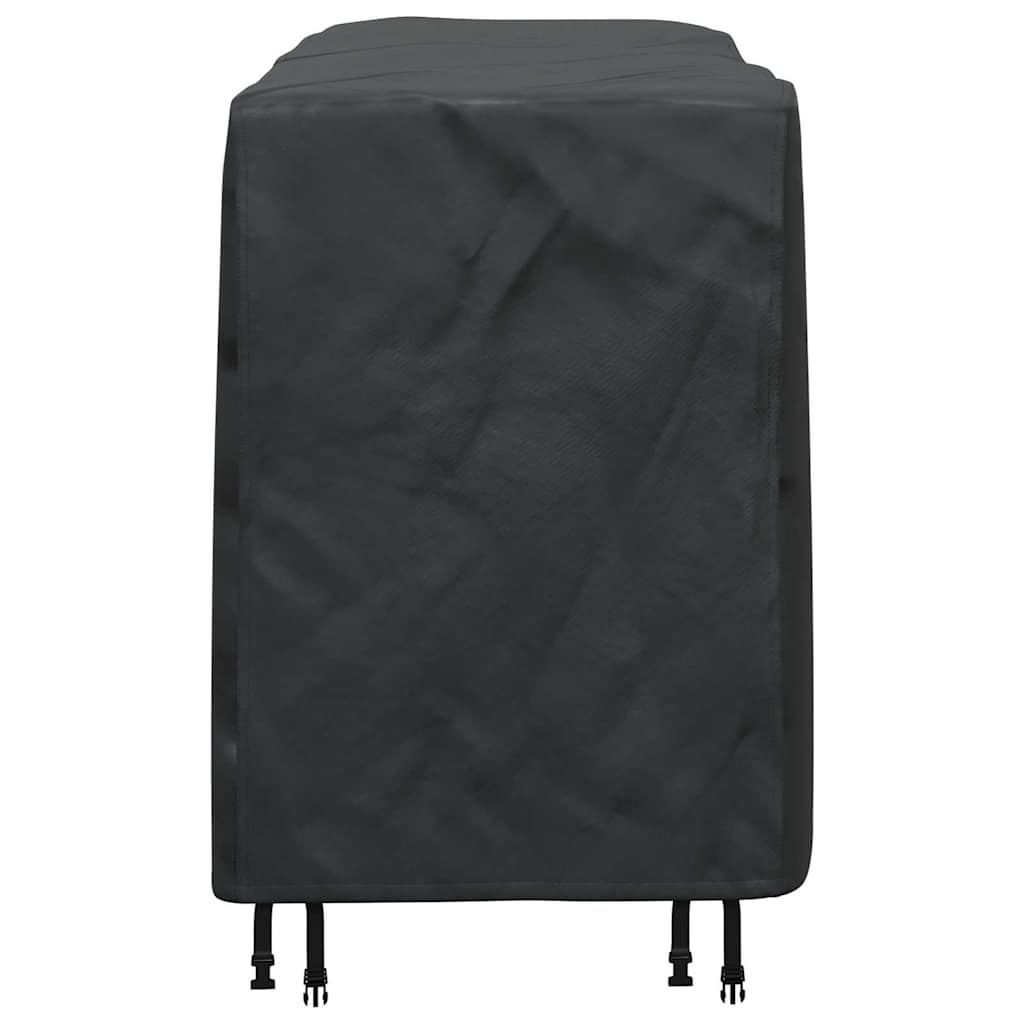 vidaXL Copertura per mobili da esterno Nero 180 x 70 x 90 cm 600D