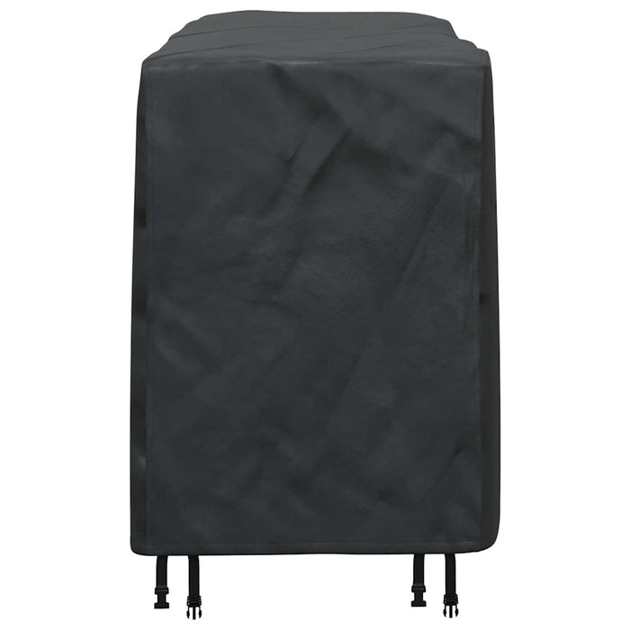 vidaXL Copertura per mobili da esterno Nero 180 x 70 x 90 cm 600D