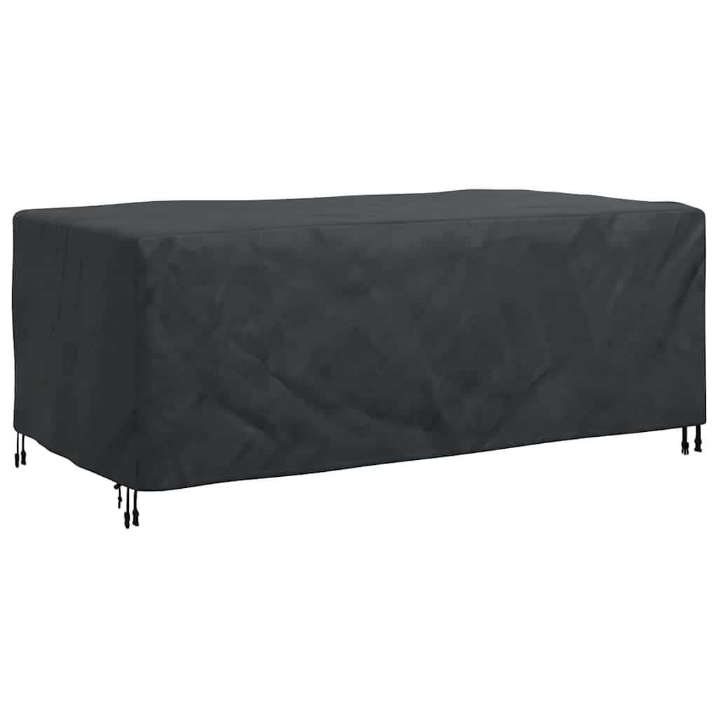 vidaXL Copertura per mobili da esterno Nero 200 x 110 x 70 cm 210D