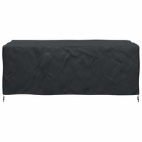 vidaXL Copertura per mobili da esterno Nero 200 x 110 x 70 cm 210D