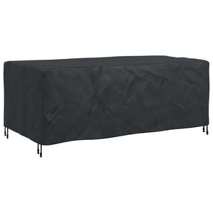 vidaXL Copertura per mobili da esterno Nero 200 x 110 x 70 cm 420D