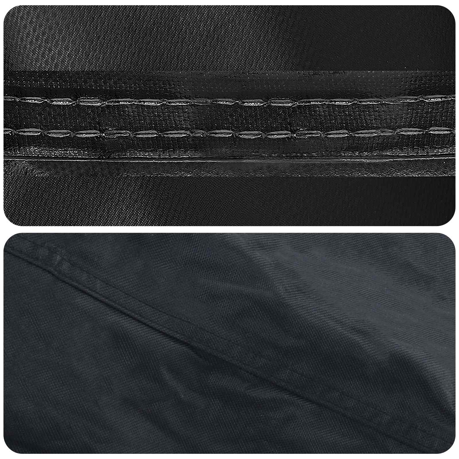 Copertura per mobili da esterno Nero 200 x 110 x 70 cm 420D 4105760