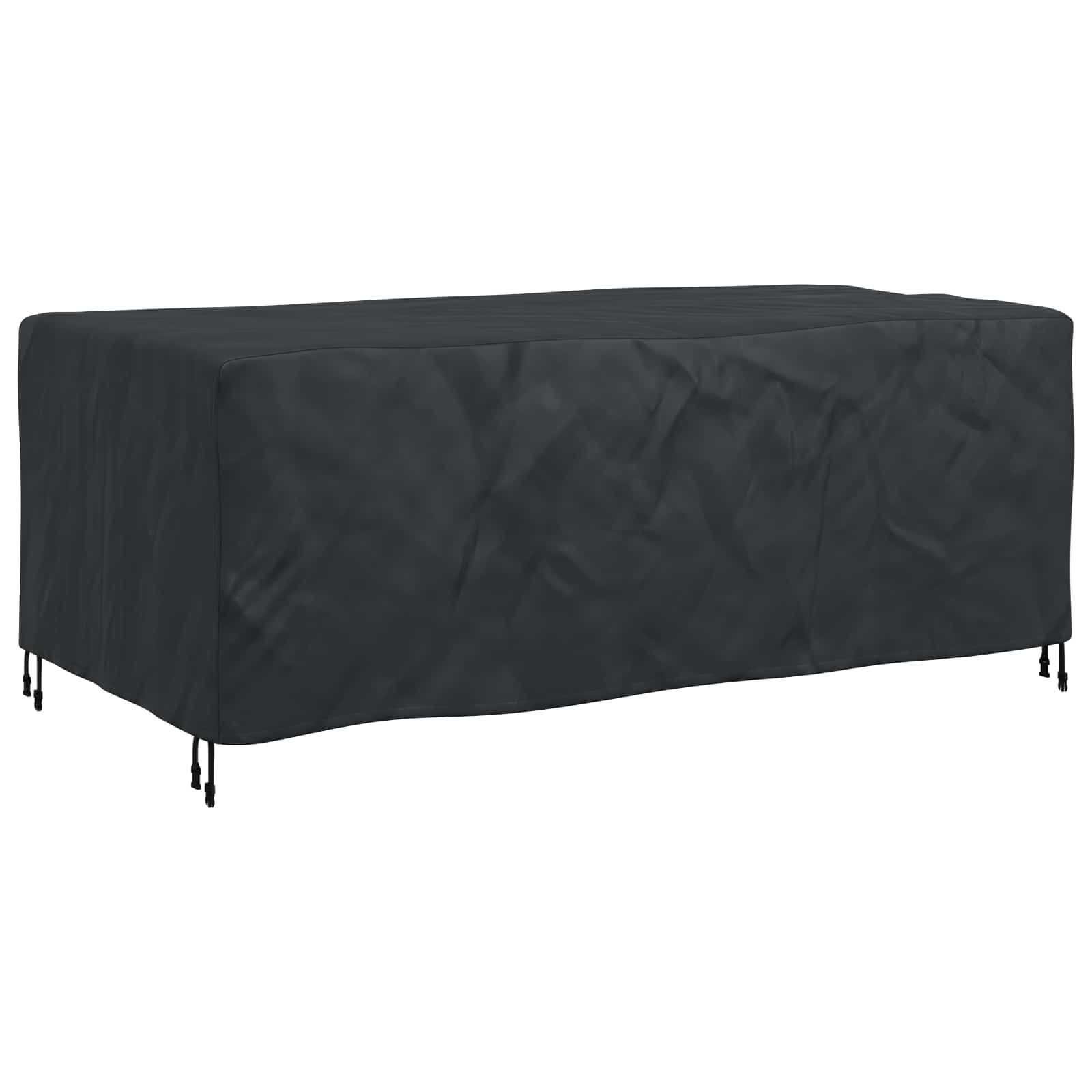 Copertura per mobili da esterno Nero 200 x 110 x 70 cm 600D 4105761