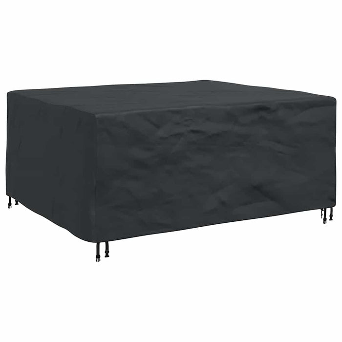 vidaXL Copertura per mobili da esterno Nero 200 x 160 x 70 cm 600D