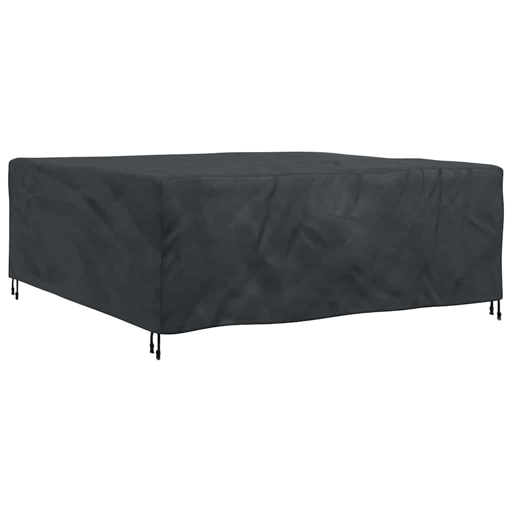 vidaXL Copertura per mobili da esterno Nero 200 x 190 x 85 cm 210D