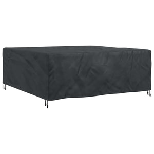Copertura per mobili da esterno Nero 200 x 190 x 85 cm 210D 4105765