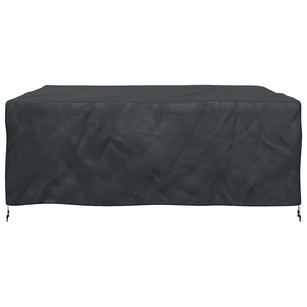vidaXL Copertura per mobili da esterno Nero 200 x 190 x 85 cm 600D