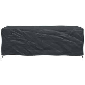 vidaXL Copertura per mobili da esterno Nero 220 x 110 x 70 cm 210D
