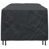 vidaXL Copertura per mobili da esterno Nero 220 x 110 x 70 cm 210D