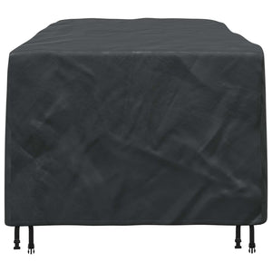 Copertura per mobili da esterno Nero 220 x 110 x 70 cm 210D 4105783