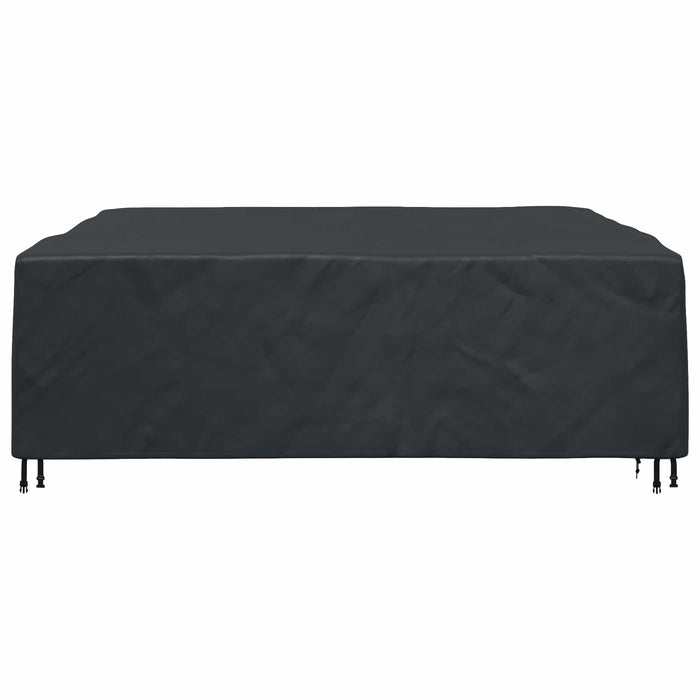 Copertura per mobili da esterno Nero 220 x 220 x 70 cm 210D 4105786