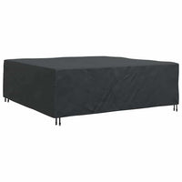 vidaXL Copertura per mobili da esterno Nero 220 x 220 x 70 cm 420D