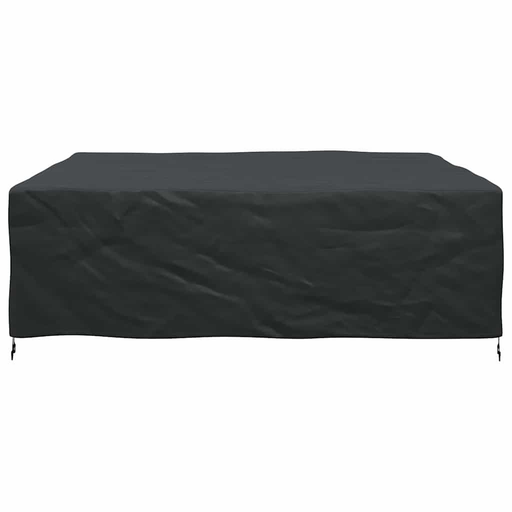 vidaXL Copertura per mobili da esterno Nero 220 x 220 x 70 cm 600D
