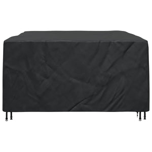 Copertura per mobili da esterno Nero 220 x 190 x 85 cm 210D 4105789