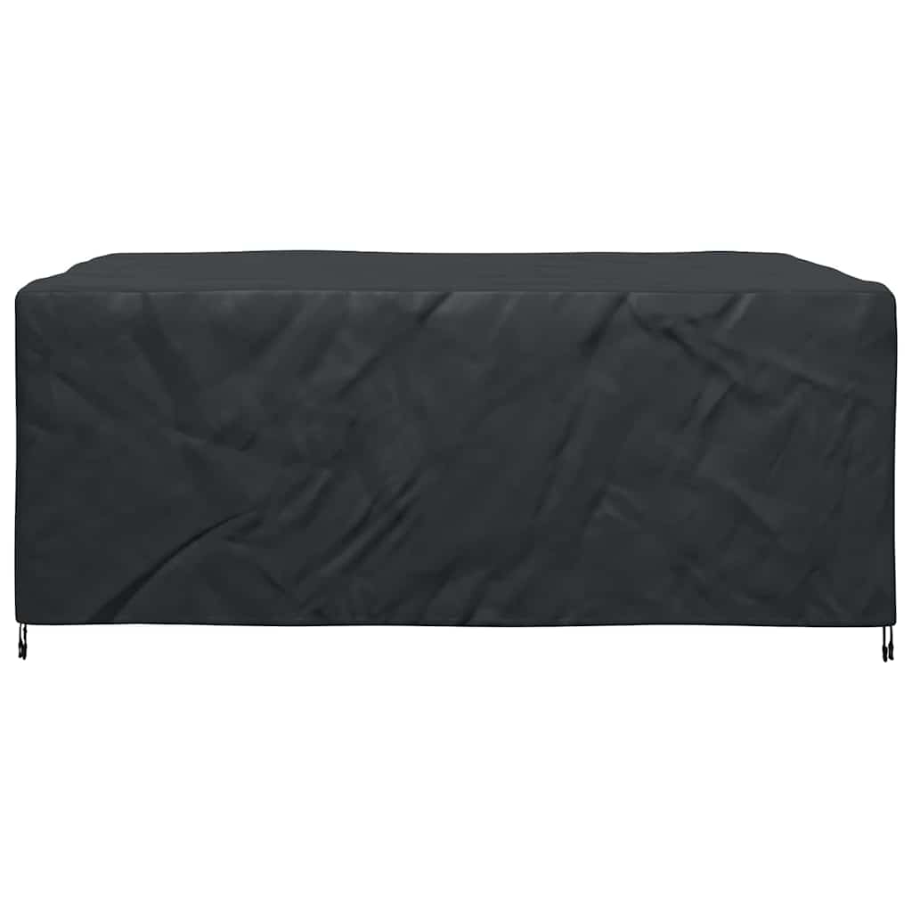 vidaXL Copertura per mobili da esterno Nero 220 x 190 x 85 cm 420D