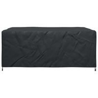 vidaXL Copertura per mobili da esterno Nero 220 x 190 x 85 cm 420D