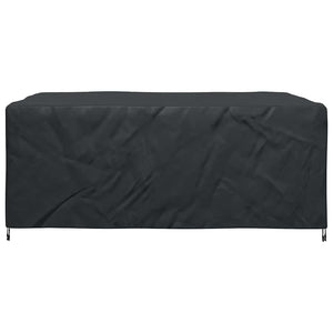 vidaXL Copertura per mobili da esterno Nero 220 x 190 x 85 cm 420D
