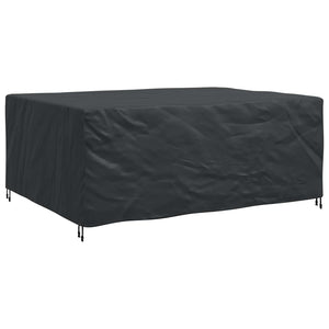 Copertura per mobili da esterno Nero 220 x 190 x 85 cm 600D 4105791