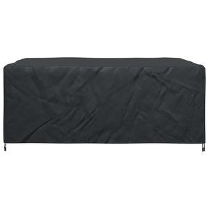 Copertura per mobili da esterno Nero 220 x 190 x 85 cm 600D 4105791
