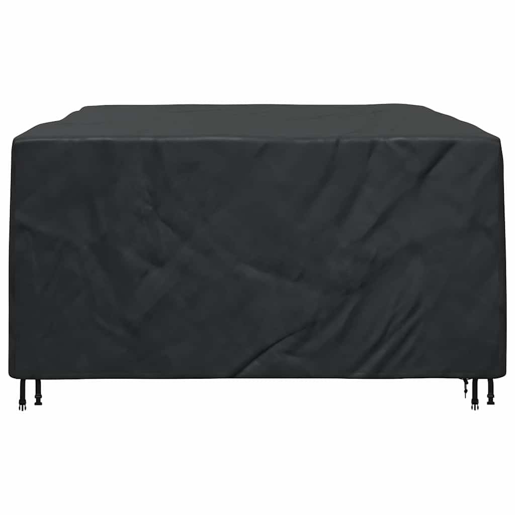 vidaXL Copertura per mobili da esterno Nero 220 x 190 x 85 cm 600D
