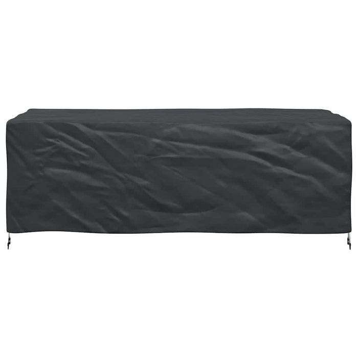 vidaXL Copertura per mobili da esterno Nero 229 x 113 x 73 cm 210D