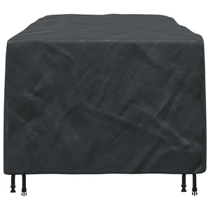 vidaXL Copertura per mobili da esterno Nero 229 x 113 x 73 cm 420D