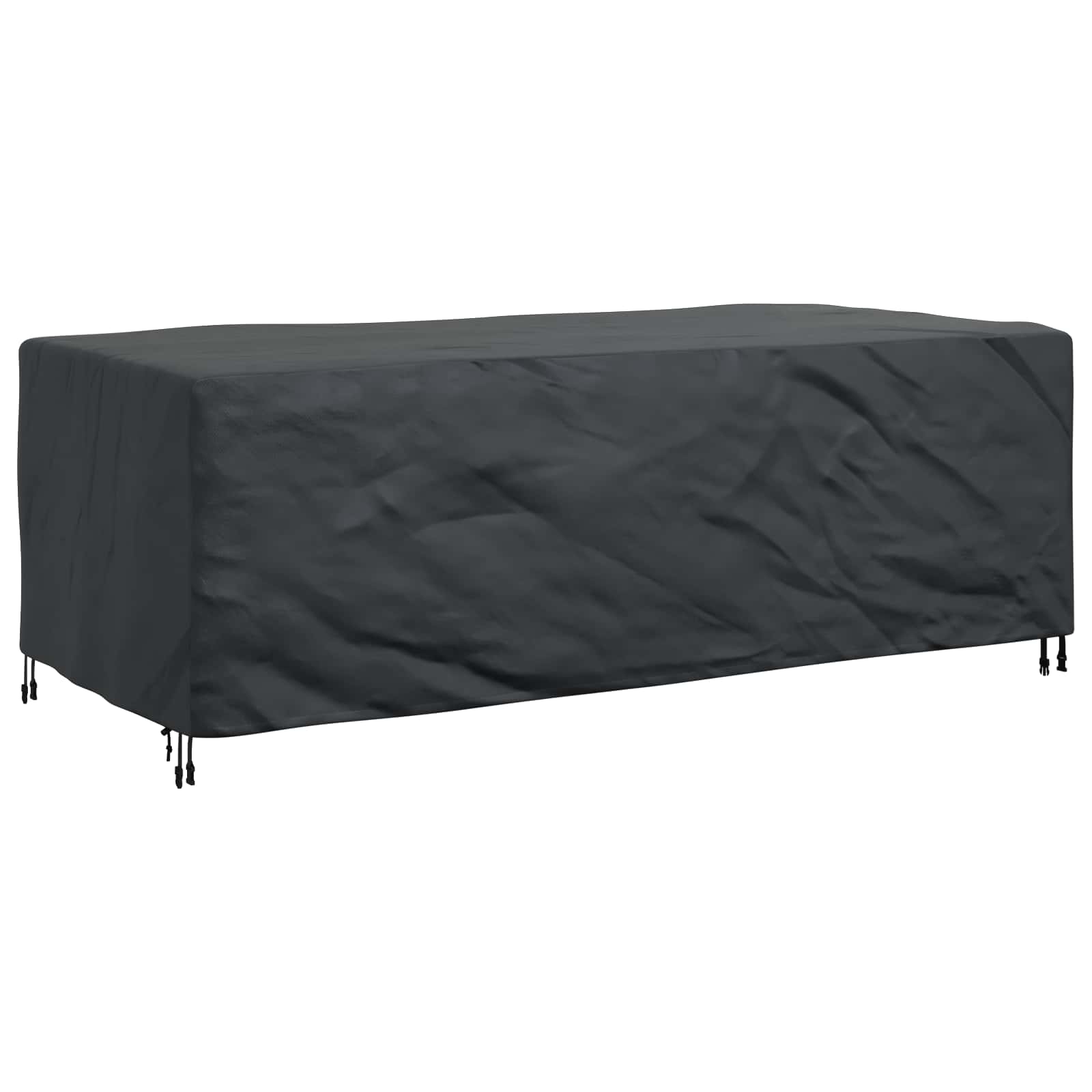 Copertura per mobili da esterno Nero 229 x 113 x 73 cm 600D 4105797
