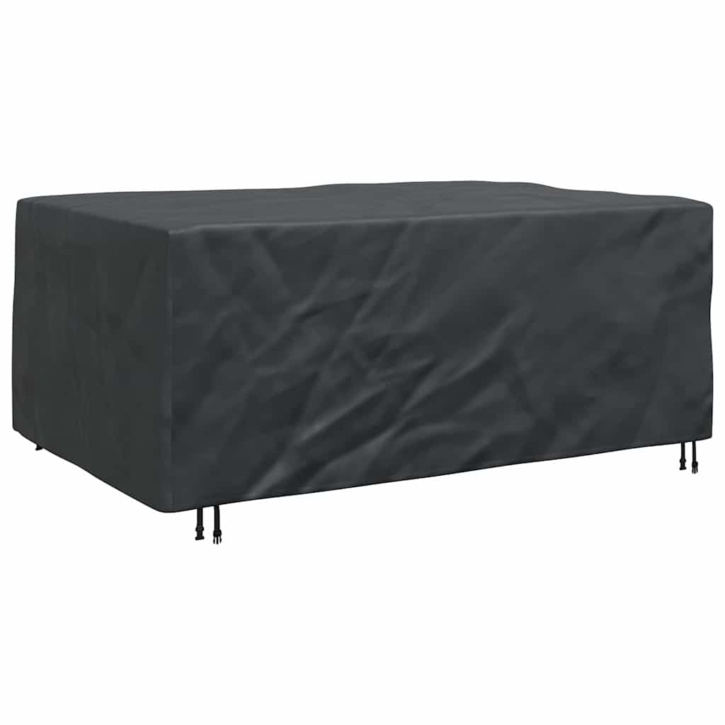 vidaXL Copertura per mobili da esterno Nero 230 x 165 x 80 cm 600D