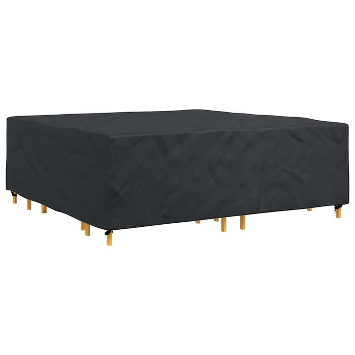 vidaXL Copertura per mobili da esterno Nero 235 x 235 x 70 cm 600D