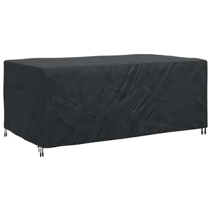 vidaXL Copertura per mobili da esterno Nero 240 x 140 x 90 cm 210D