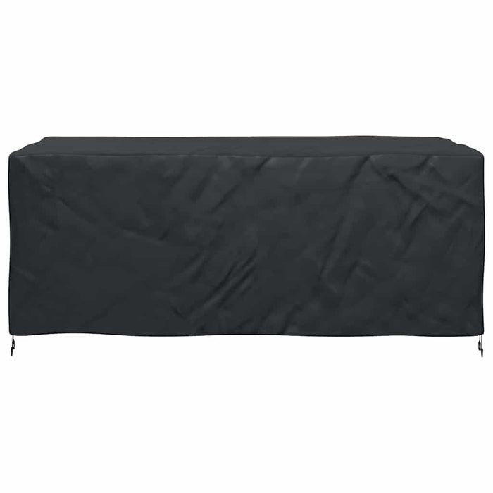 vidaXL Copertura per mobili da esterno Nero 240 x 140 x 90 cm 210D