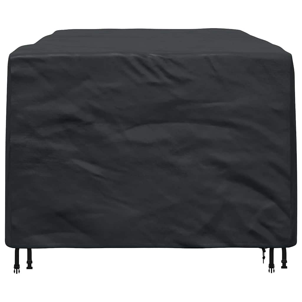 vidaXL Copertura per mobili da esterno Nero 240 x 140 x 90 cm 210D