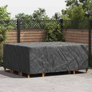 Copertura per mobili da esterno Nero 250 x 210 x 70 cm 600D 4105821
