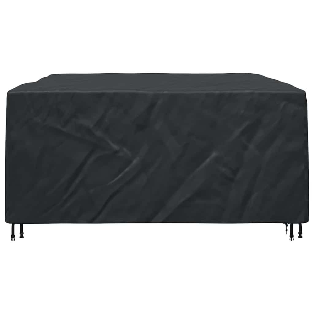 vidaXL Copertura per mobili da esterno Nero 250 x 210 x 70 cm 600D