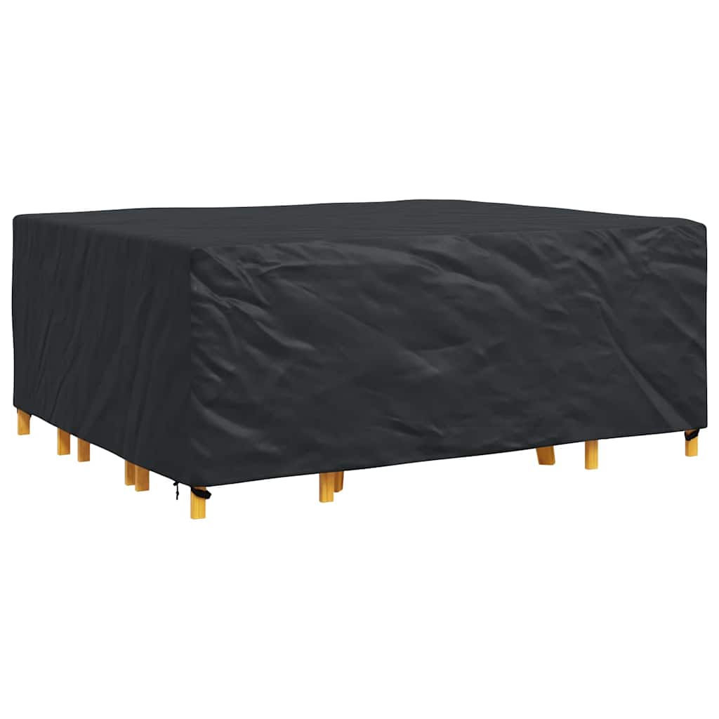 vidaXL Copertura per mobili da esterno Nero 250 x 210 x 90 cm 210D