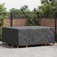 vidaXL Copertura per mobili da esterno Nero 250 x 210 x 90 cm 420D