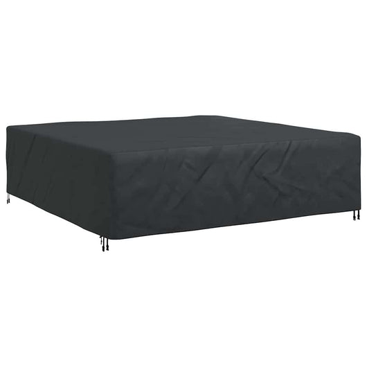 vidaXL Copertura per mobili da esterno Nero 260 x 260 x 70 cm 210D